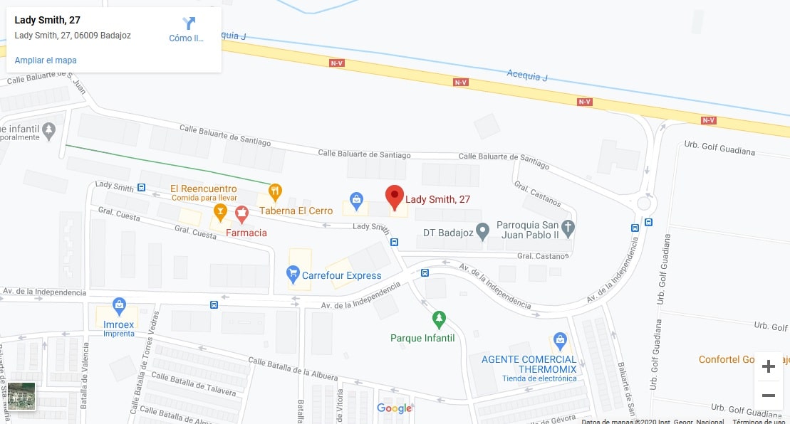 Plano de Google Maps